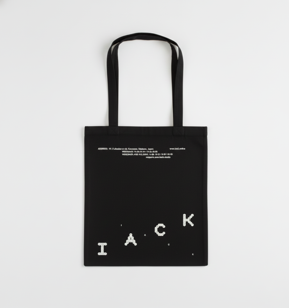 IACK Tote Bag (Black) | IACK IACK Tote Bag (Black) | IACK