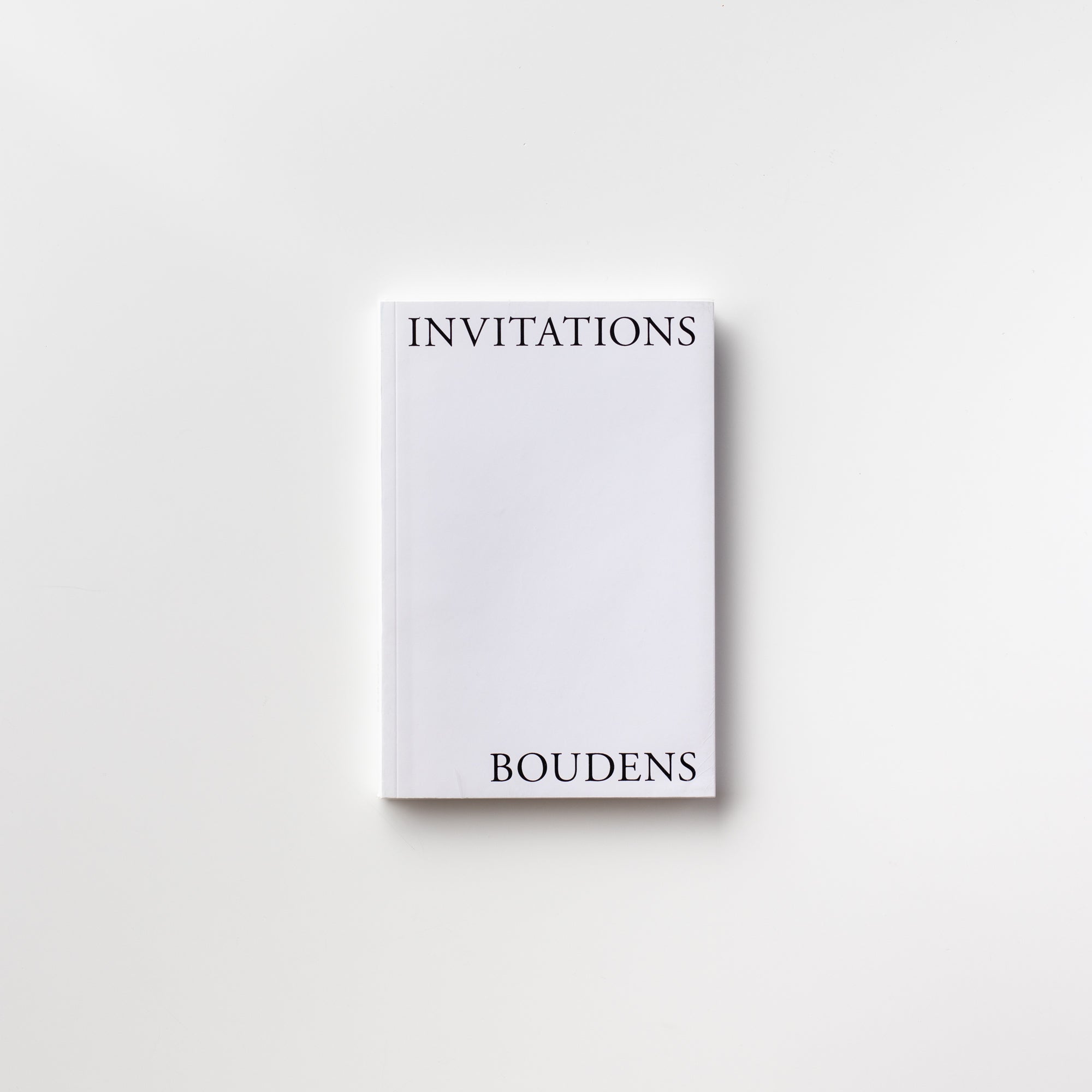 アート・デザイン・音楽 INVITATIONS BOUDENS Paul Boudens Invitations by Paul Boudens – IACK