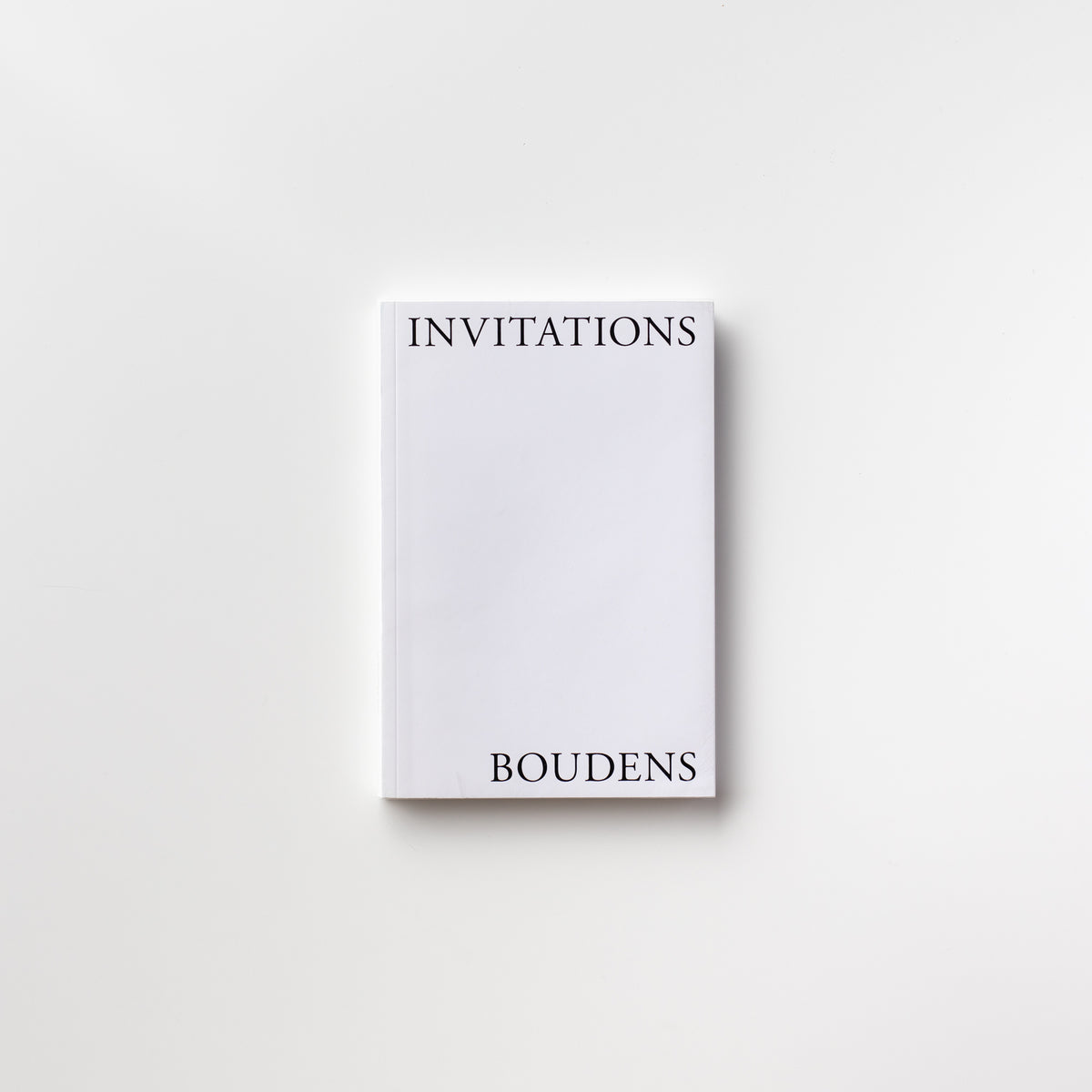 Invitations by Paul Boudens | IACK