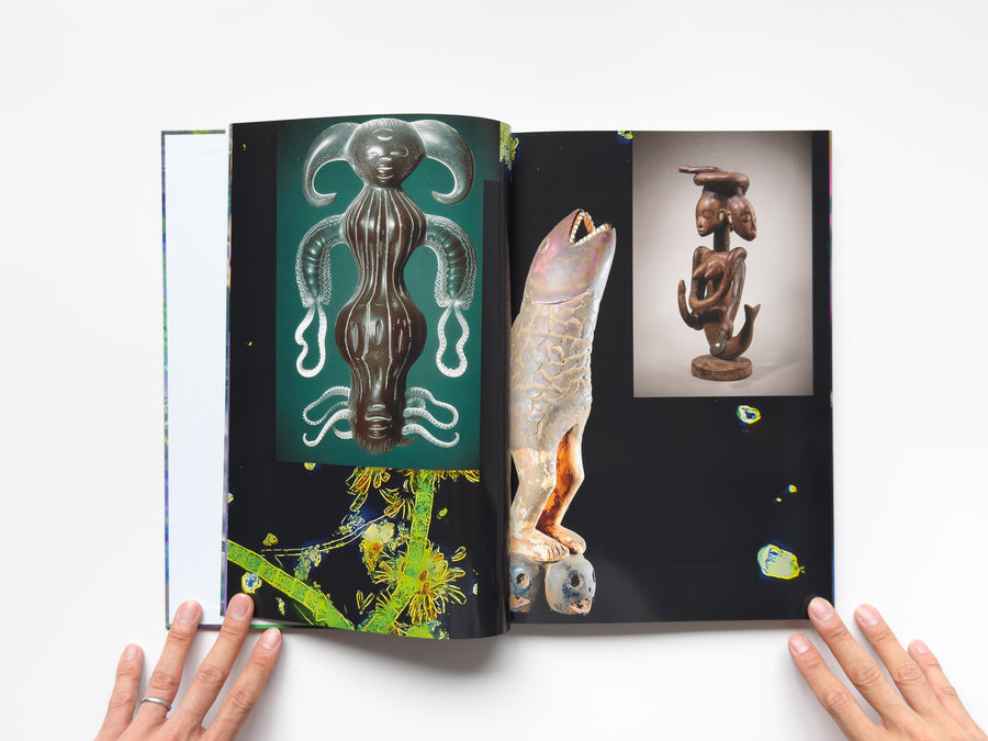 Mots Fleuves by Josèfa Ntjam