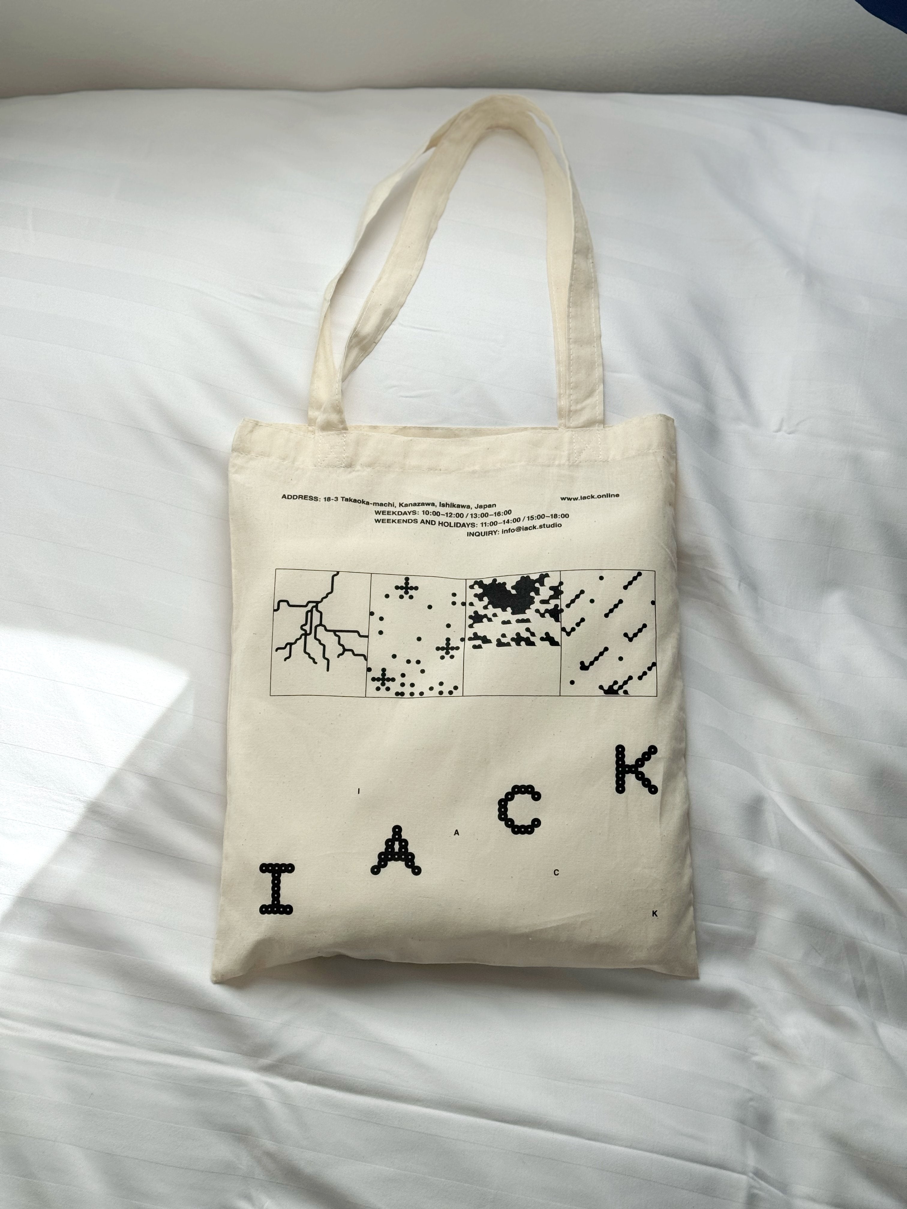 IACK Tote Bag (White) | IACK