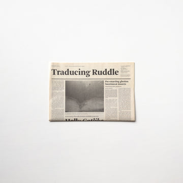Traducing Ruddle by Mark Manders