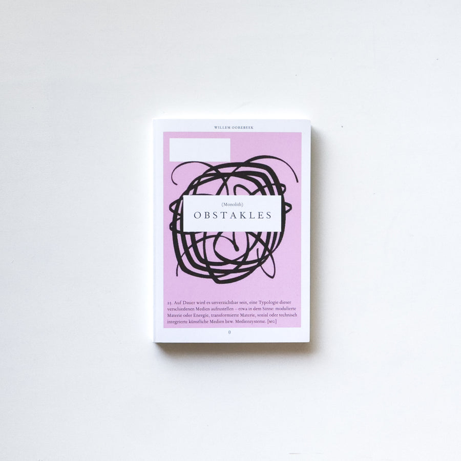 OBSTAKLES by Willem Oorebeek