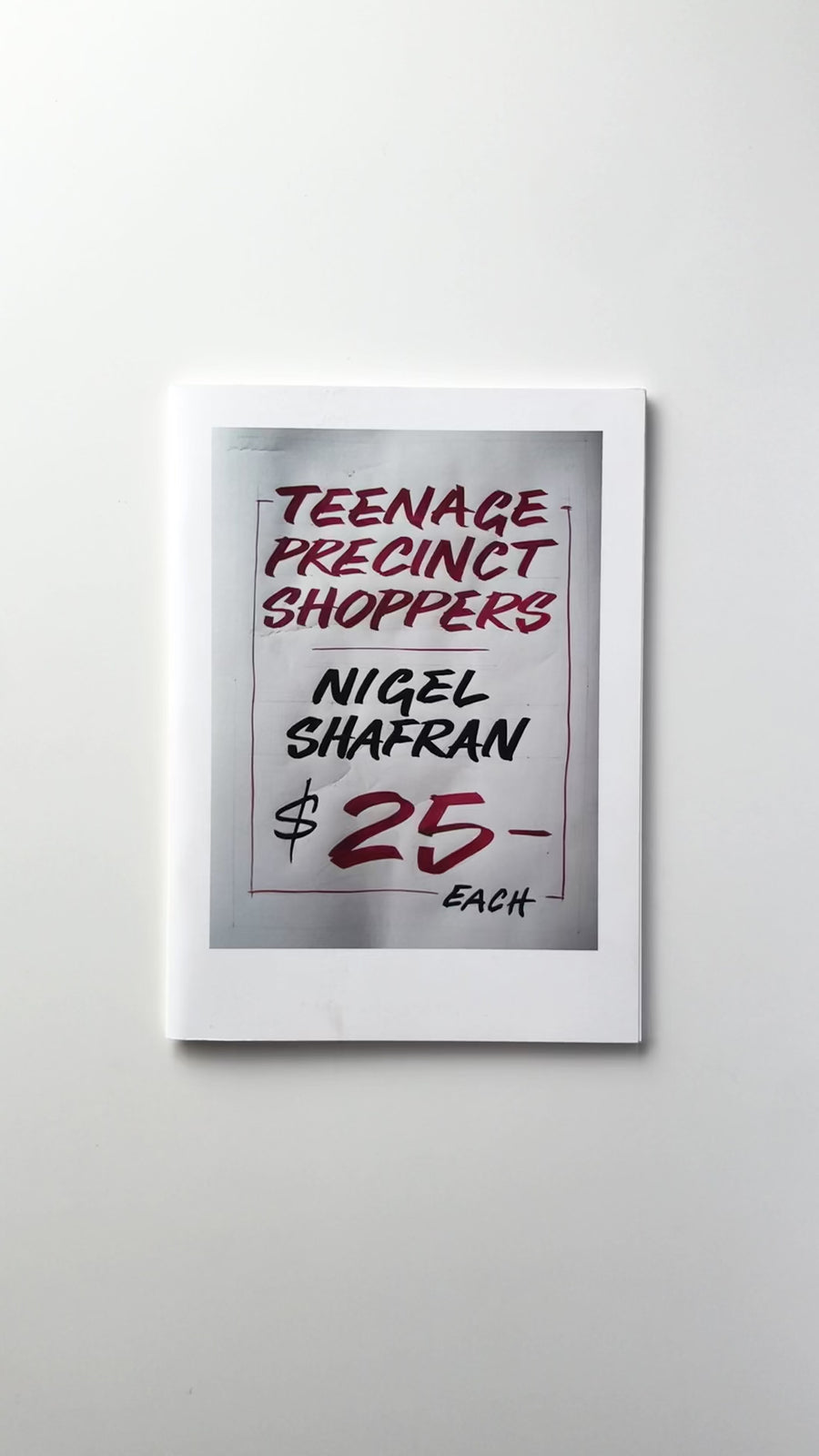 (Signed) Teenage Precinct Shoppers