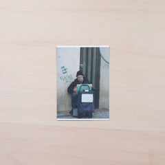 An Announcement Card for an Exhibition "Die Lucky Bush - een project door / un projet par Imogen Stidworthy"