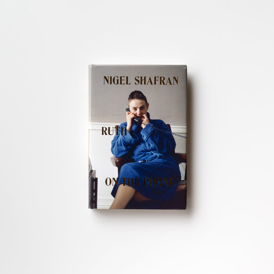 Ruth on the phone by Nigel Shafran