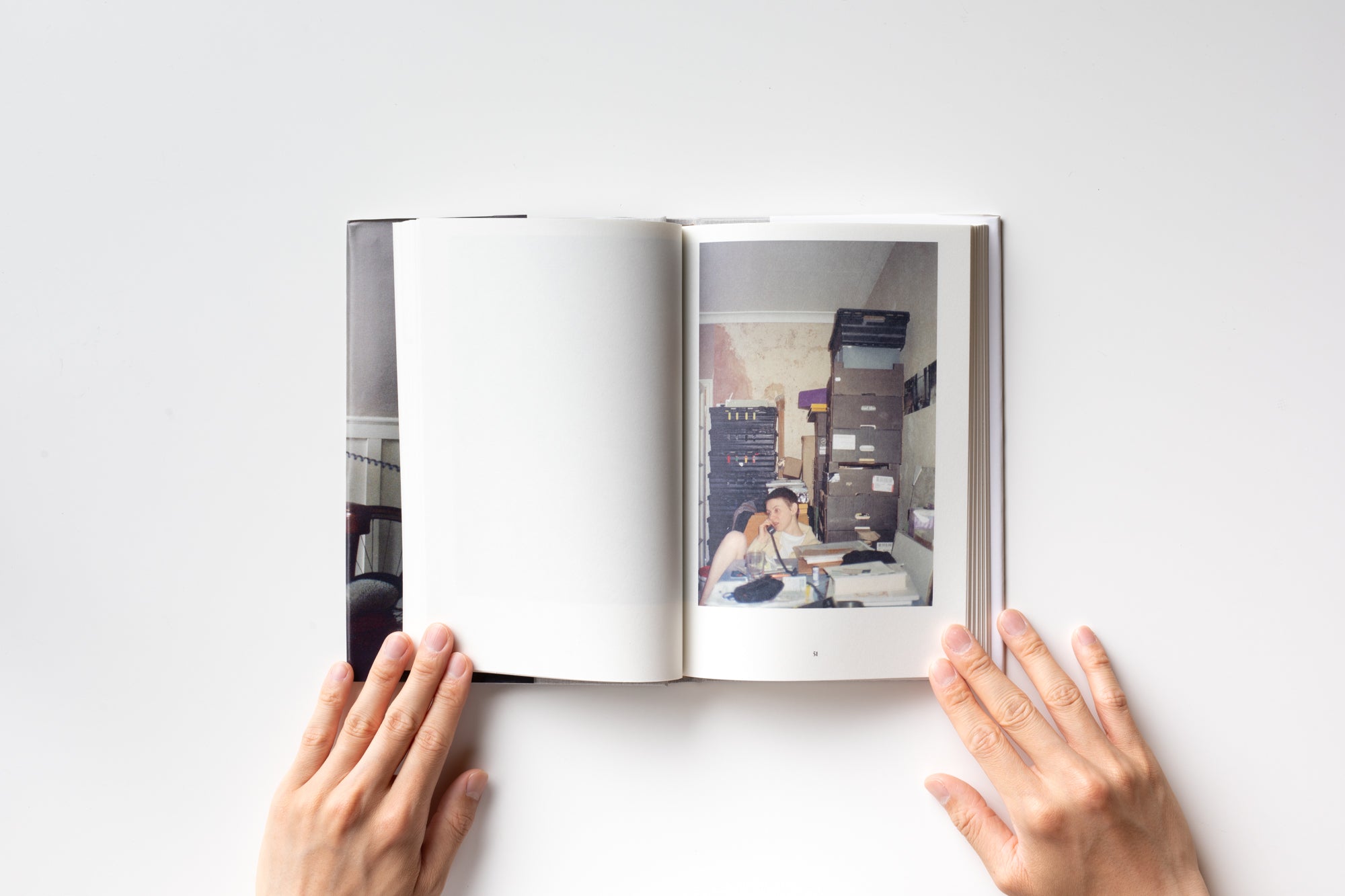 Ruth on the phone by Nigel Shafran – IACK