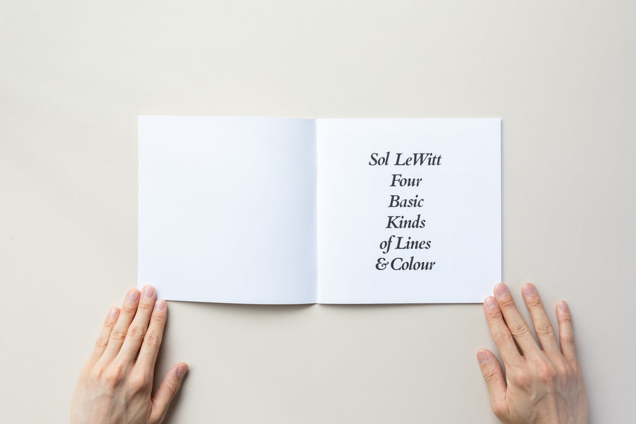 Four Basic Kinds of Lines & Colour by Sol LeWitt