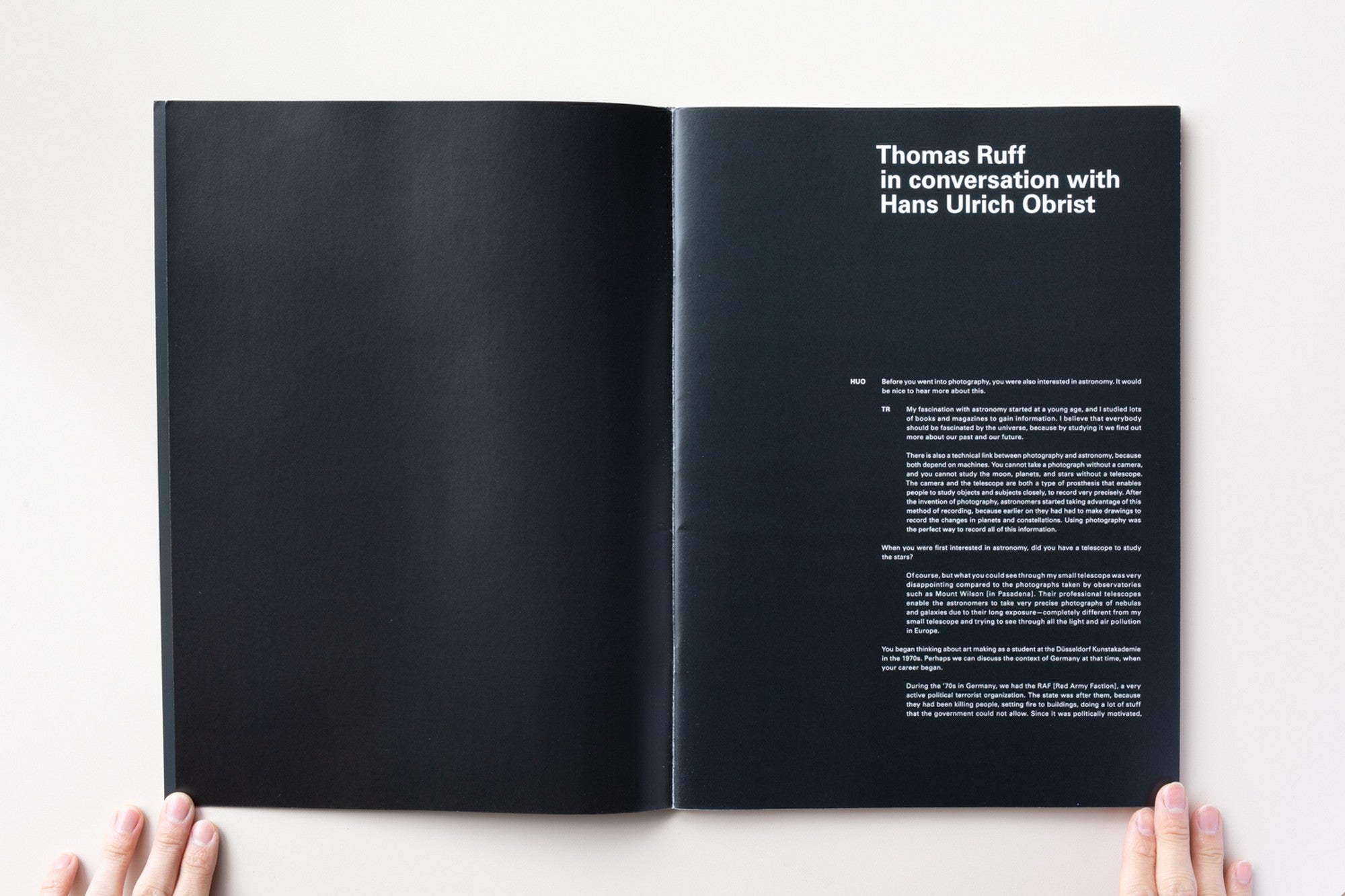 Catalogue 2012 by Thomas Ruff | IACK